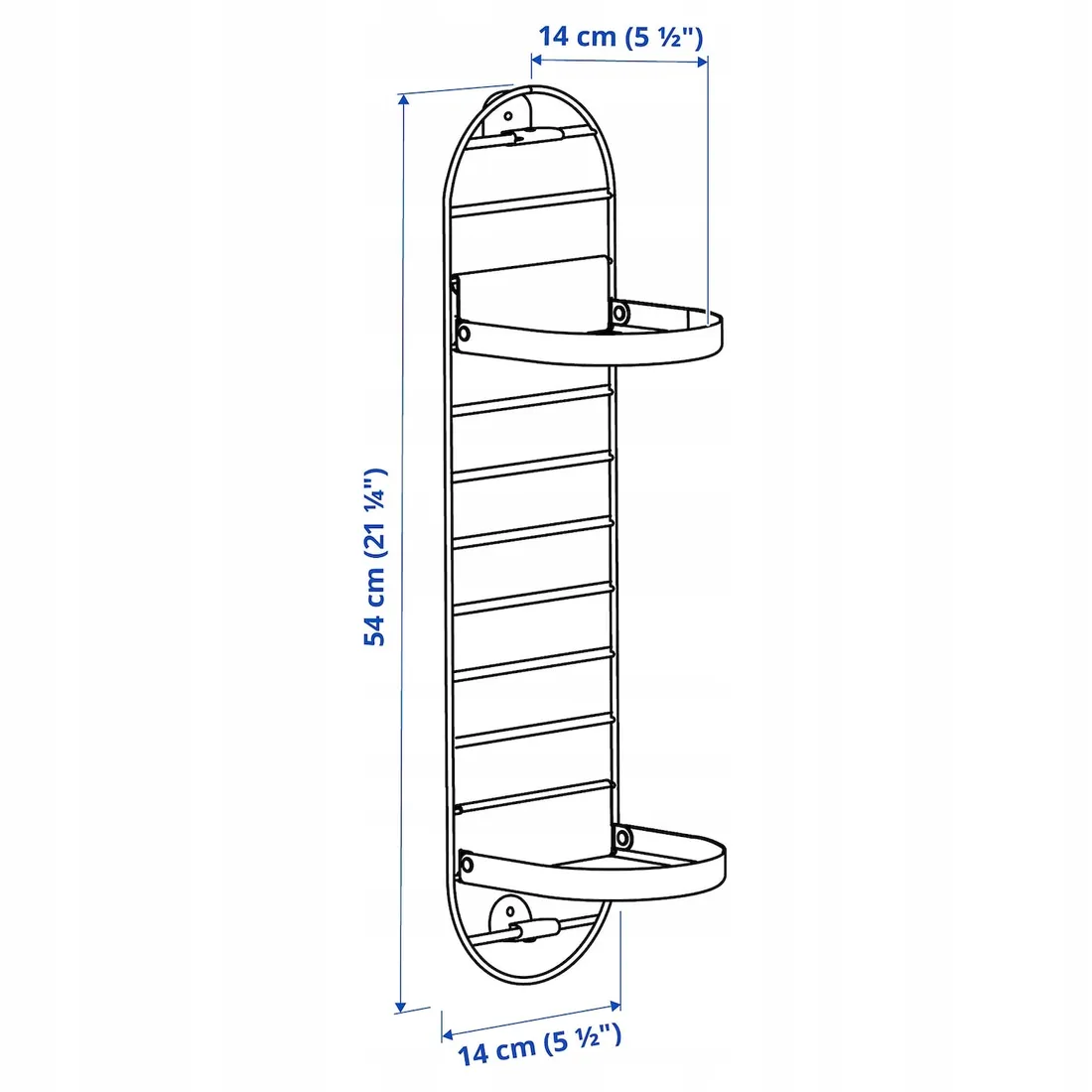 skuggrona-podporka-dla-roslin-scienna-czarny-54-cm-material-dominujacy-metal