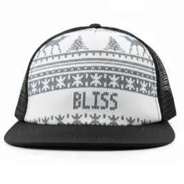 czapka-unisex-level-bliss-prosty-daszek-trucker-czarna-z-siatka