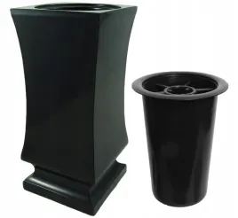 wazon-kwadrat-nagrobny-czarny-ciezki-wazony-nagrobne-kwadratowy-28cm