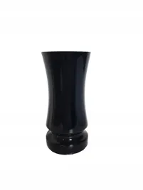 wazon-na-kwiaty-na-gorb-nagrobny-na-maly-nagrobek-w-d2-czarny-polysk-17cm