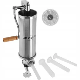 pionowa-nadziewarka-do-kielbas-browin-stal-nierdzewna-311007-4-lejki-25-kg