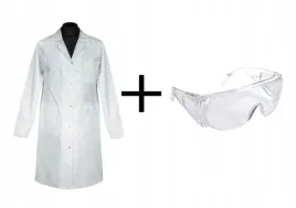 komplet-fartuch-laboratoryjny-bialy-bawelniany-medyczny-okulary-ochronne-s