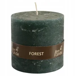 pro-candle-ciemno-zielona-swieczka-las-walec-75-cm-dekoracyjna-zapachowa