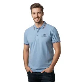 koszulka-meska-jean-louis-scherrer-neo-polo-niebieska-bawelniana