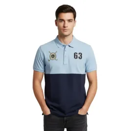 koszulka-meska-jean-louis-scherrer-polo-niebiesko-granatowa