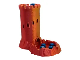 wieza-do-kosci-dice-tower-czerwono-zlota