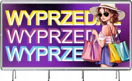 baner-100x50-cm-z-oczkami-wyprzedaz-twoj-wlasny-tekst