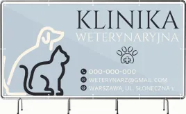 baner-reklamowy-oczkowany-100x50cm-projekt-gratis-klinika-weterynaryjna