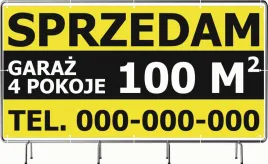 baner-reklamowy-200x100-cm-projekt-gratis-oczkowany-sprzedam-dom-mieszkanie