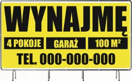 baner-reklamowy-130x80cm-oczkowany-projekt-gratis-wynajme-4-pokoje-garaz