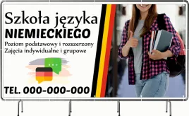 baner-reklamowy-oczkowany-100x50cm-projekt-gratis-szkola-niemieckiego