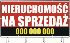 baner-reklamowy-oczkowany-100x50cm-projekt-gratis-nieruchomosc-na-sprzedaz