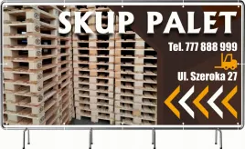 baner-reklamowy-300x150cm-oczkowany-projekt-gratis-skup-palet