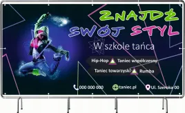 baner-reklamowy-300x150-cm-oczkowany-projekt-gratis-szkola-tanca