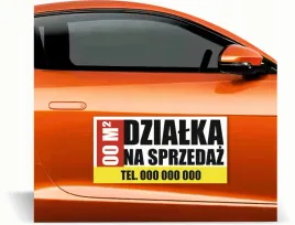 magnes-na-samochod-reklama-magnetyczna-60x30-cm-dzialka-na-sprzedaz