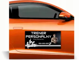 magnes-na-auto-reklama-magnetyczna-60x30-cm-trener-personalny-imie-nazwisko