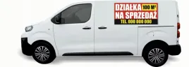 reklama-naklejka-na-samochod-wiele-wzorow-do-wyboru-dzialka-na-sprzedaz