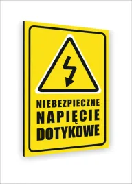 tabliczka-znak-informacyjny-nadruk-dibond-30x20-niebezpieczne-napiecie