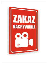 tabliczka-znak-informacyjny-dibond-nadruk-uv-20x15-zakaz-nagrywania