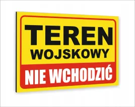 tabliczka-znak-informacyjny-dibond-30x20-teren-wojskowy-nie-wchodzic