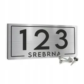 tabliczka-adresowa-numer-domu-40x20cm-srebrna-dibond-z-nadrukiem-uv
