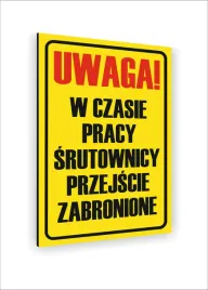 tabliczka-znak-informacyjny-30x20-uwaga-przejscie-zabronione