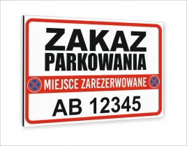 tablica-tabliczka-znak-informacyjny-dibond-40x30-zakaz-parkowania-nadruk-uv