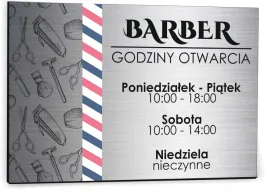 elegancka-tabliczka-dibond-30x20-cm-godziny-otwarcia-barber-fryzjer