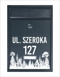 skrzynka-pocztowa-na-listy-z-adresem-antracyt-rozne-wzory-nadruk-uv