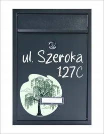 skrzynka-na-listy-pocztowa-stal-z-nadrukiem-uv-adres-numer-domu-miejscowosc