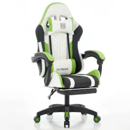 fotel-gamingowy-extreme-r1-green-z-podnozkiem-ergonomiczny-obrotowy-pro