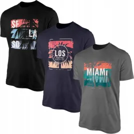 koszulki-meskie-na-lato-wakacje-miami-la-3-x-t-shirt-koszulka-3pak-zestaw