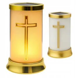 znicz-solarny-led-lampion-na-grob-statuetka-cmentarz-krzyz-nagrobny-zloty