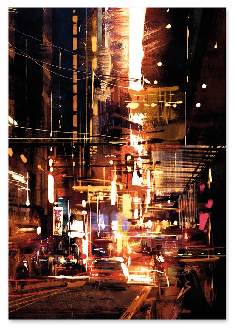 obraz-na-plotnie-miasto-abstrakcja-80x120-cm