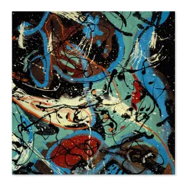 obraz-na-plotnie-abstrakcja-pollock-100x100-cm
