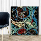 obraz-na-plotnie-abstrakcja-pollock-100x100-cm-szerokosc-produktu-100-cm