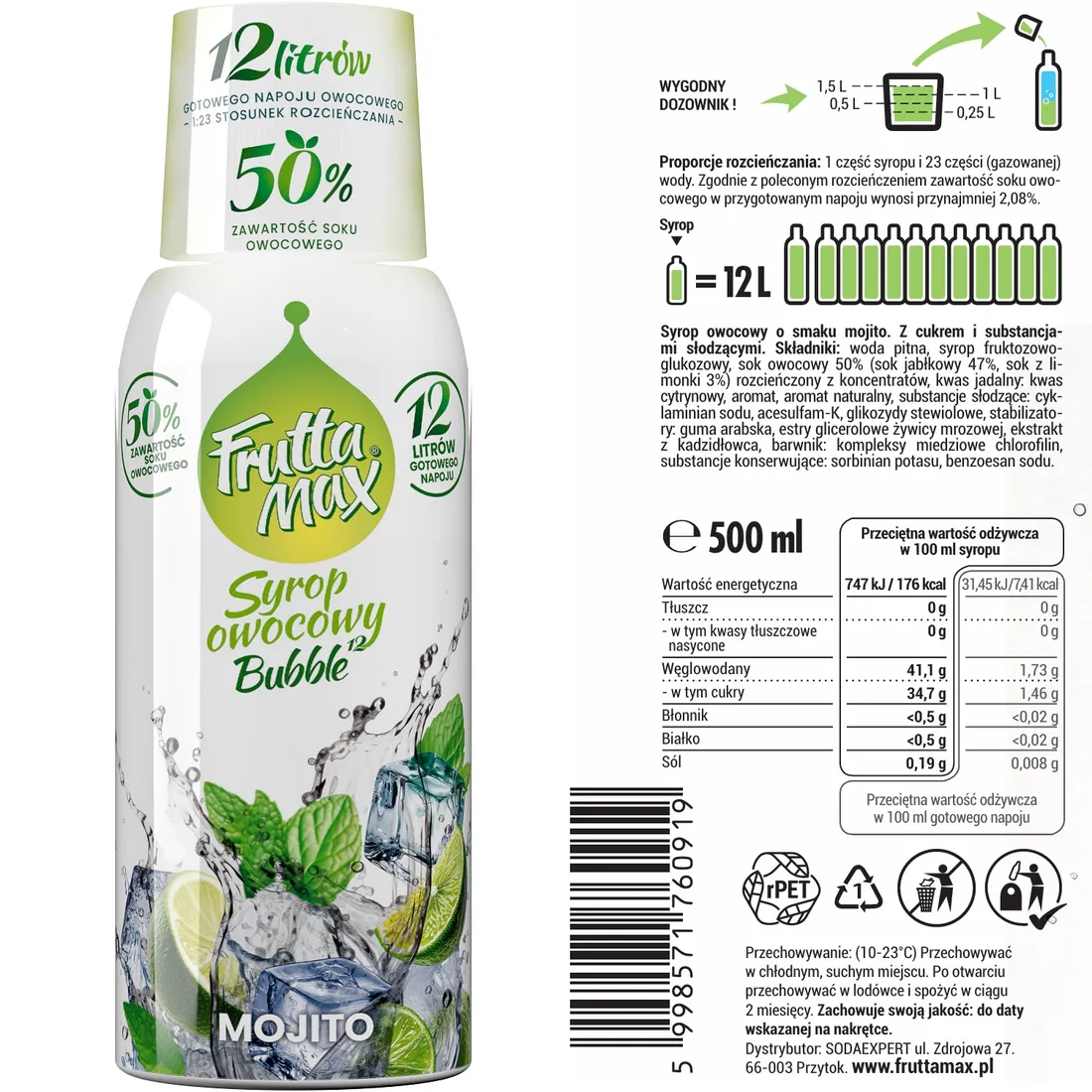 syrop-fruttamax-mojito-stan-nowy