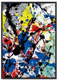 plakat-kolorowe-plamy-farby-abstrakcja-50x70-cm-w-czarnej-ramie