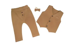 elegancki-karmelowy-komplet-dla-chlopca-bawelniany-produkt-polski-r-74