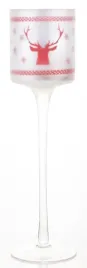 swiecznik-kielich-bialy-z-czerwonym-reniferem-30x9x9