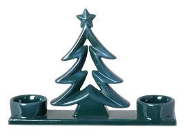 swiecznik-ceramiczny-zielona-choinka-25x6x18