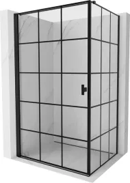 mexen-mist-b-kabina-prysznicowa-uchylna-lewa-100-x-95-cm-czarna-kratka-c
