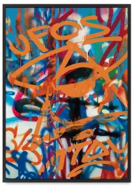 plakat-abstrakcje-graffiti-spray-50x70-cm-w-czarnej-ramie