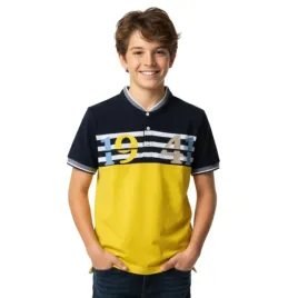 koszulka-chlopieca-nukutavake-by-mayoral-polo-granatowo-zolta