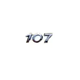 emblemat-znaczek-logo-napis-107-oryginal-peugeot