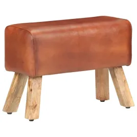 koziol-gimnastyczny-brazowy-skora-naturalna-i-drewno-mango