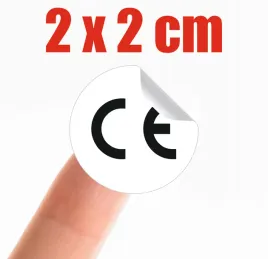 biala-naklejka-certyfikowane-oznaczenie-ce-certyfikat-2x2-cm-5-szt