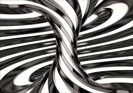 fototapeta-abstrakcja-iluzja-fototapety-pasy-3d