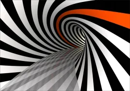 fototapeta-fototapety-do-salonu-tunel-3d-pasy