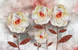 fototapeta-do-salonu-sypialni-pokoju-kwiaty-roze